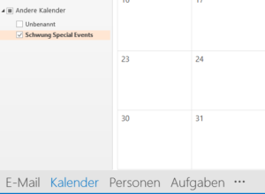 Kalender anzeigen